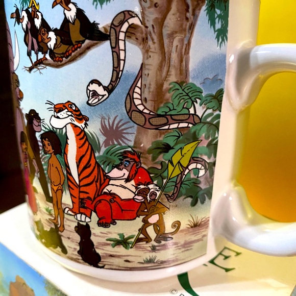 DISNEY STORE EXCLUSIVE 90’s NWT THE JUNGLE BOOK COLLECTIBLE CERAMIC MUG … - Picture 3 of 15